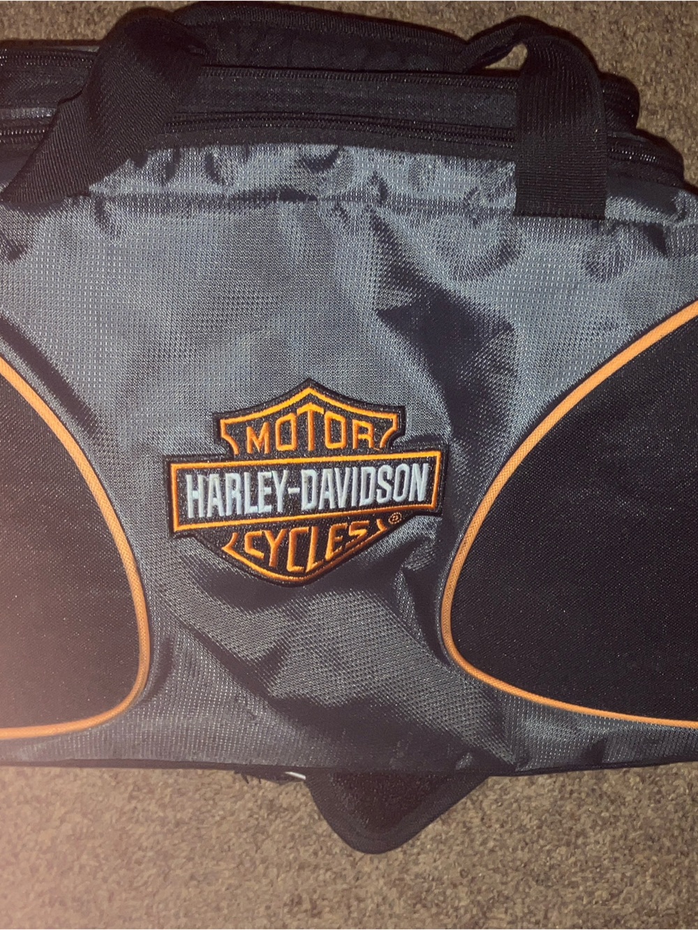 NWOT Harley Davidson gym bag , 3 pockets